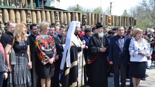 Глава УГКЦ Святослав і Блаженніший Любомир у заповіднику Тараса Шевченка посадили іменні дуби